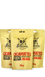 Cacahuètes naturelles au piment Jolokia fabriquées en France