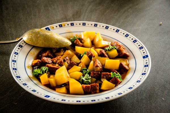 soupe de chorizo à l&rsquo;espagnol