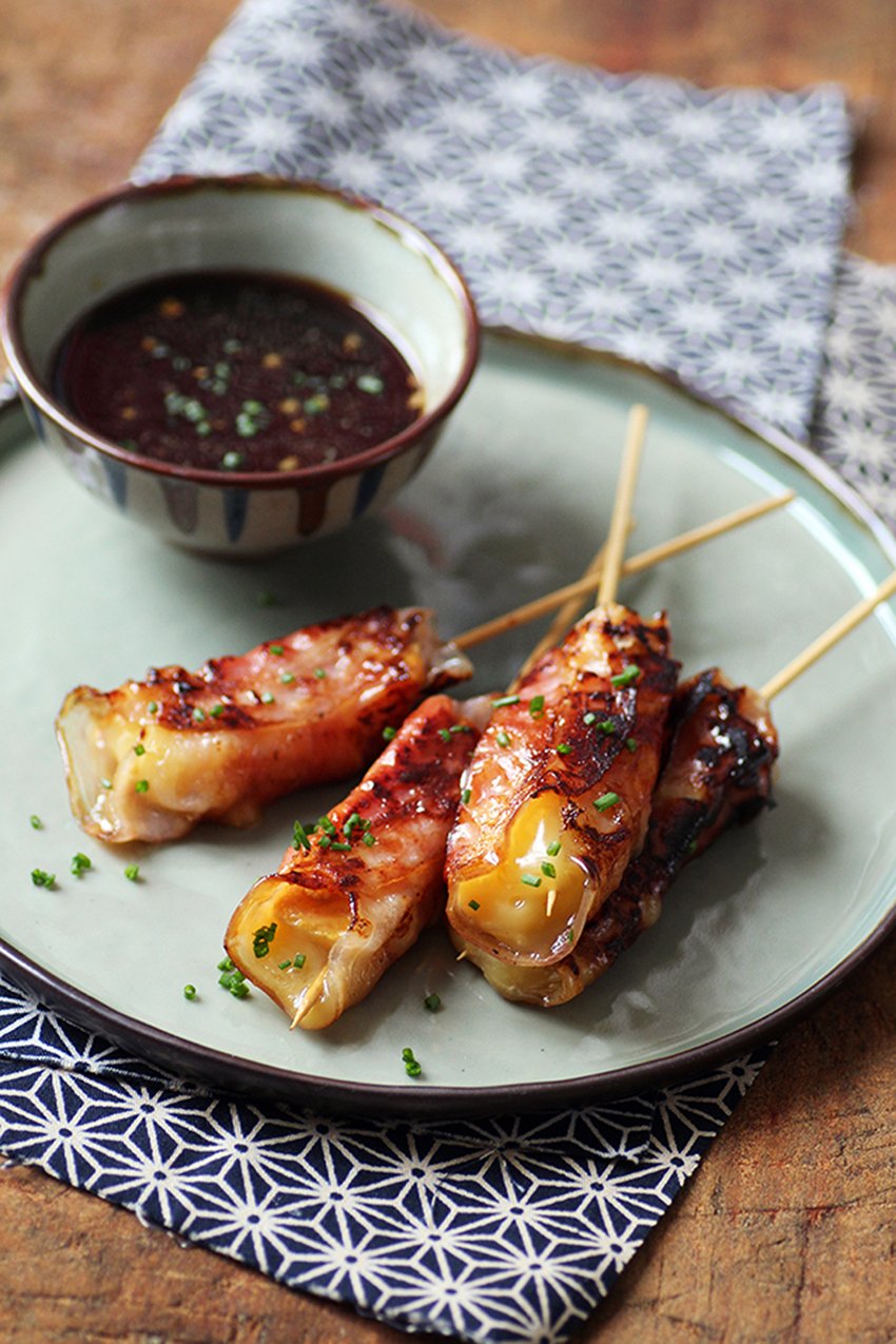 Yakitori au fromage