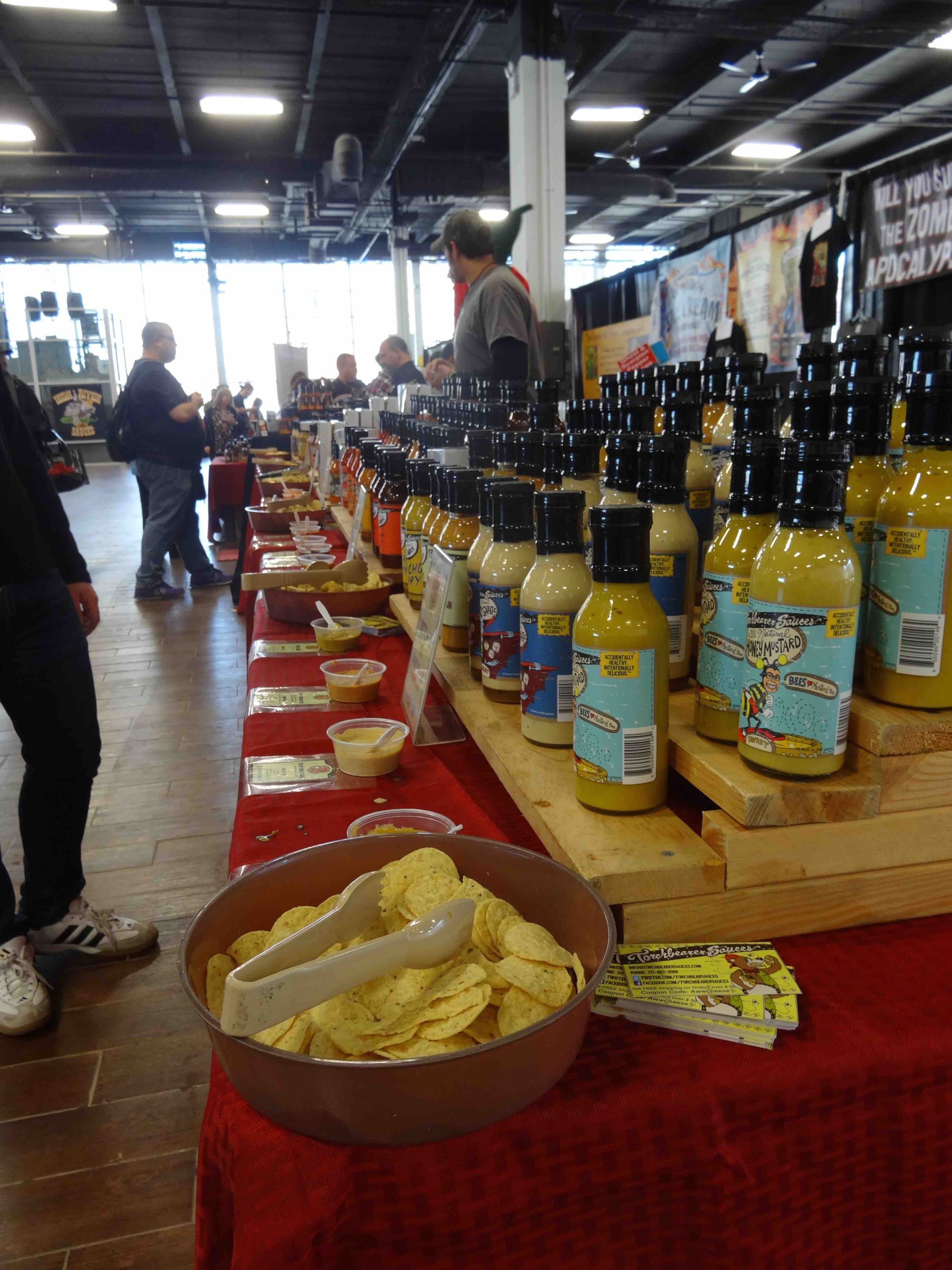 La New York hot sauce expo vue par Fred