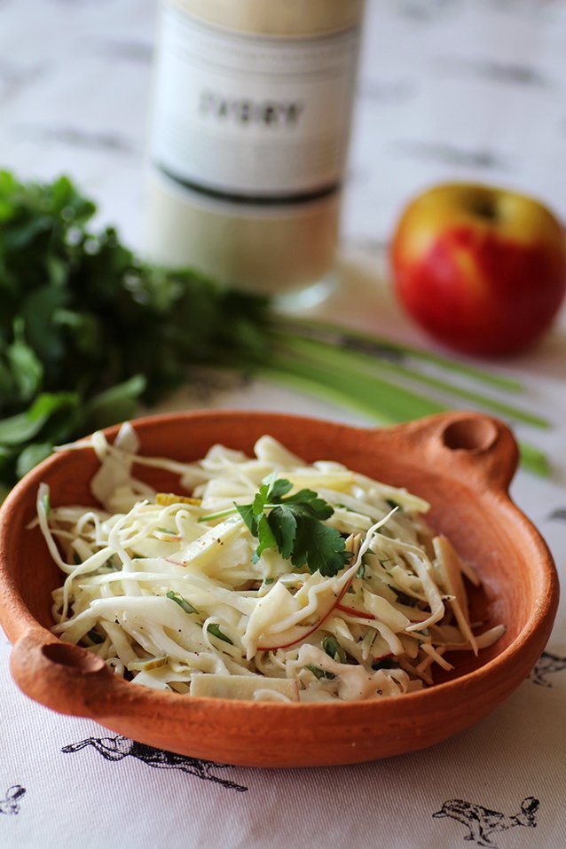 Coleslaw à la pomme