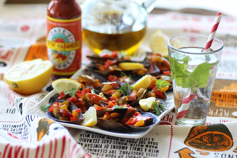 Moules à l&rsquo;espagnole muy caliente