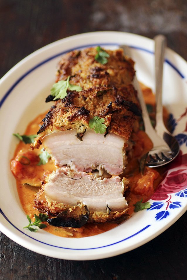Porc en croûte de gingembre