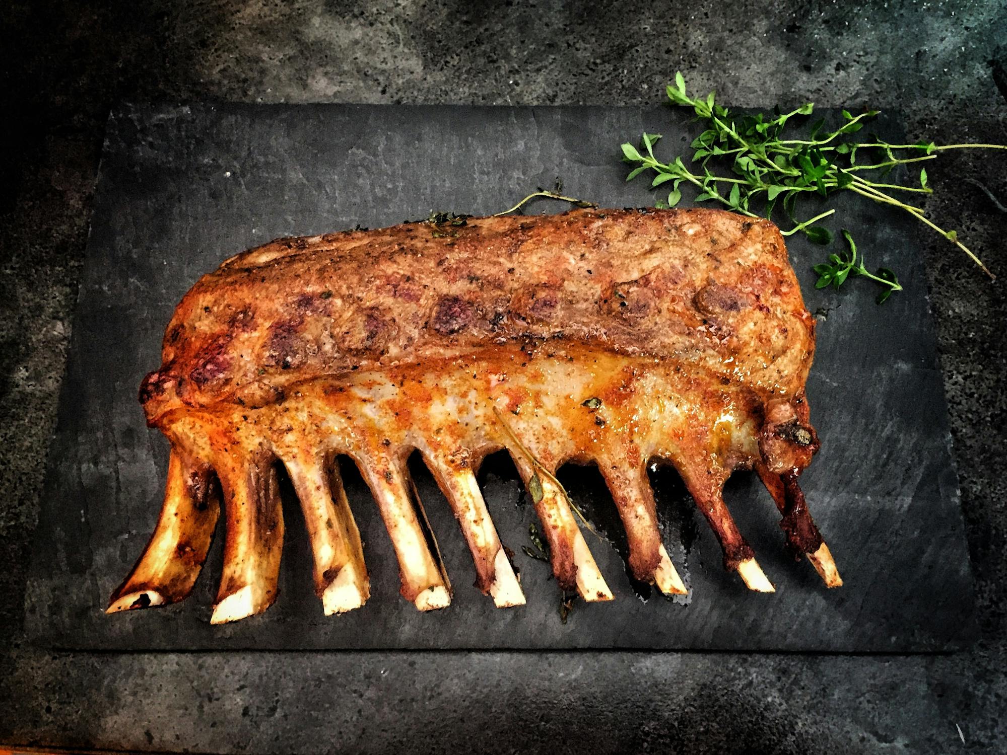 Gigot d&rsquo;agneau au bbq