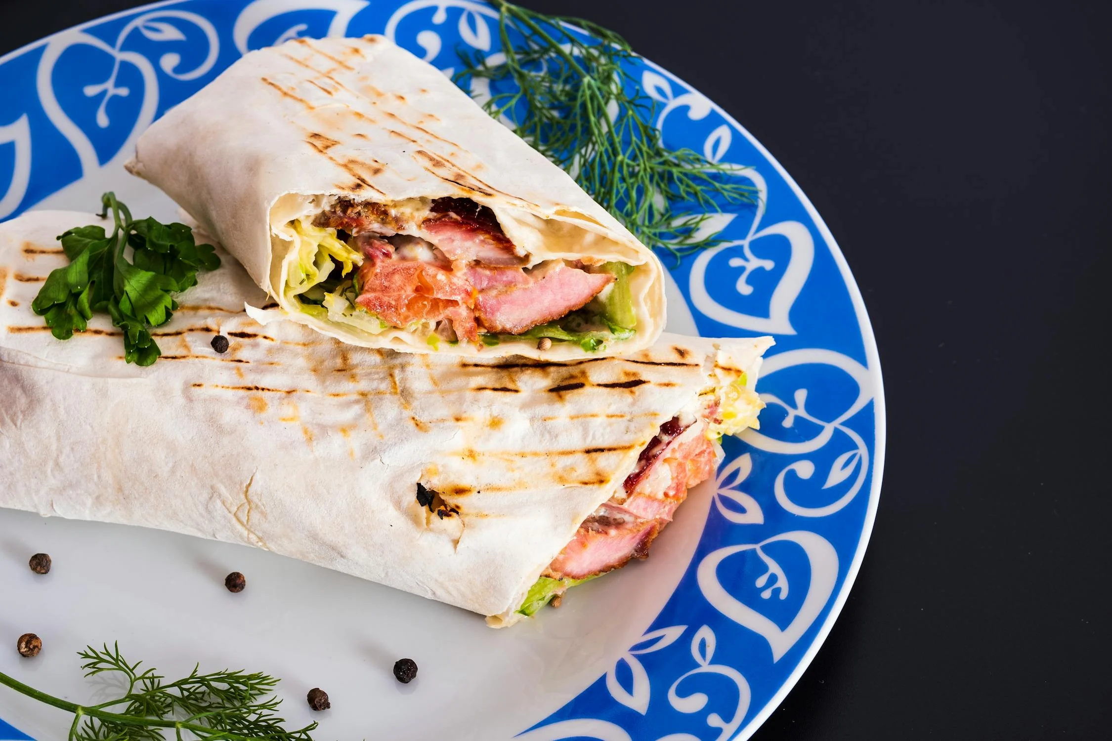 Wrap de steak mariné à la sauce au sirop d&rsquo;érable et au chipotle