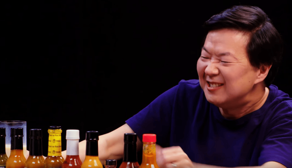 sauces hot ones émission Américaine