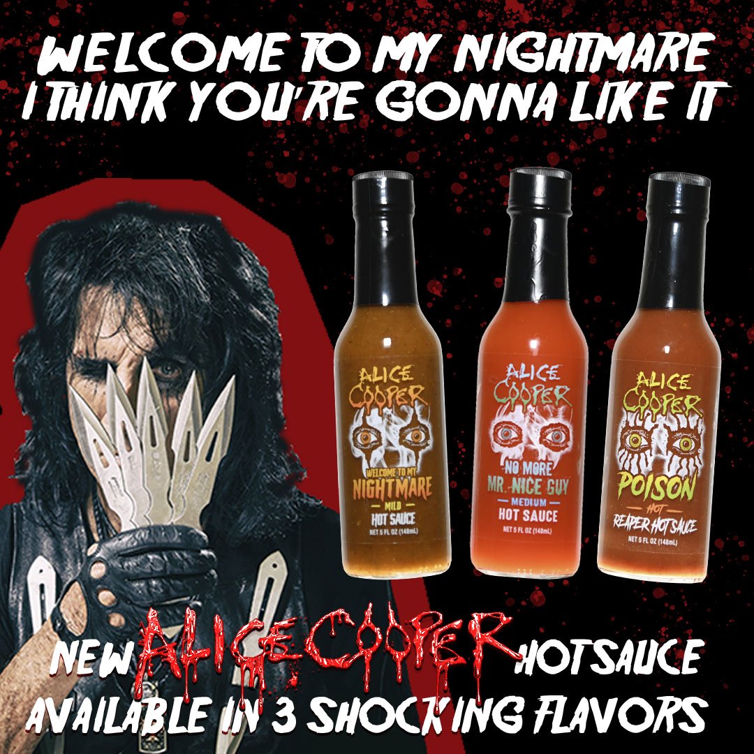 3 Alice Cooper sauces