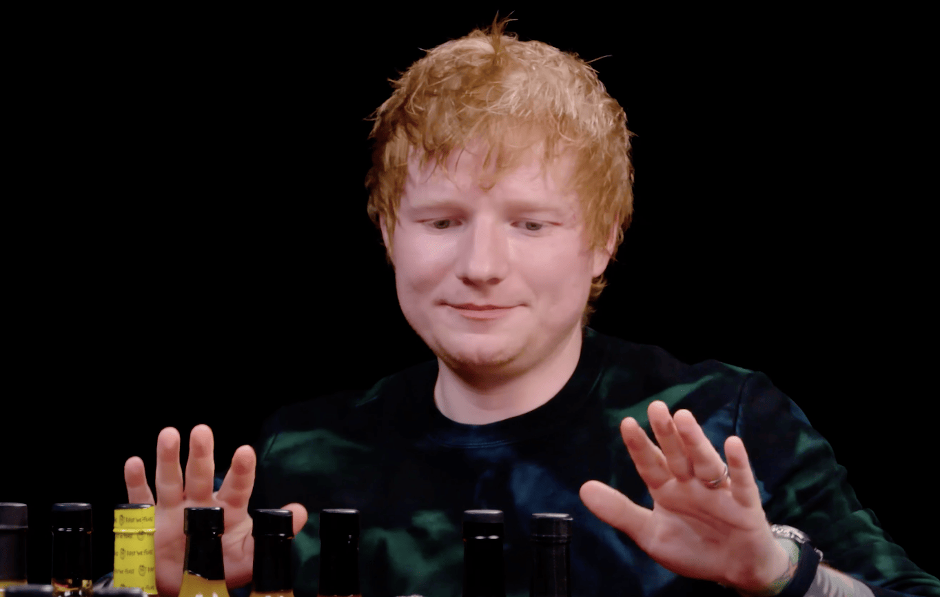 Ed Sheeran est un fan de sauces piquantes !