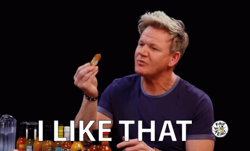 Gordon Ramsay a dévoré les ailes de poulet pimentées !
