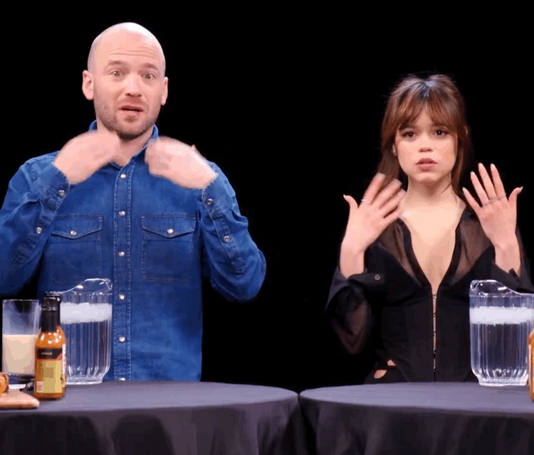 Le passage de Jenna Ortega à généré 24 millions de vues un record Hot Ones !
