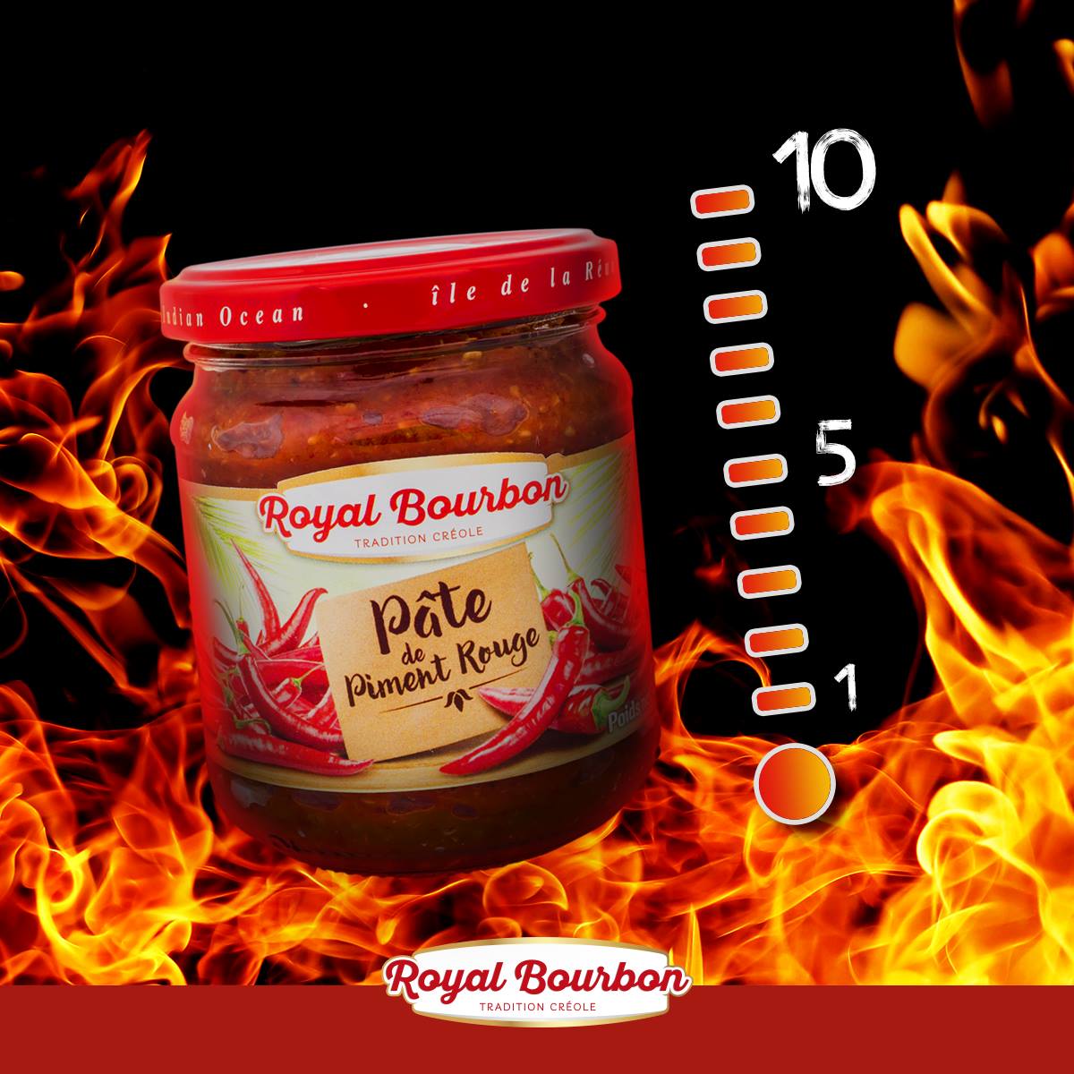 Royal Bourbon red chili paste