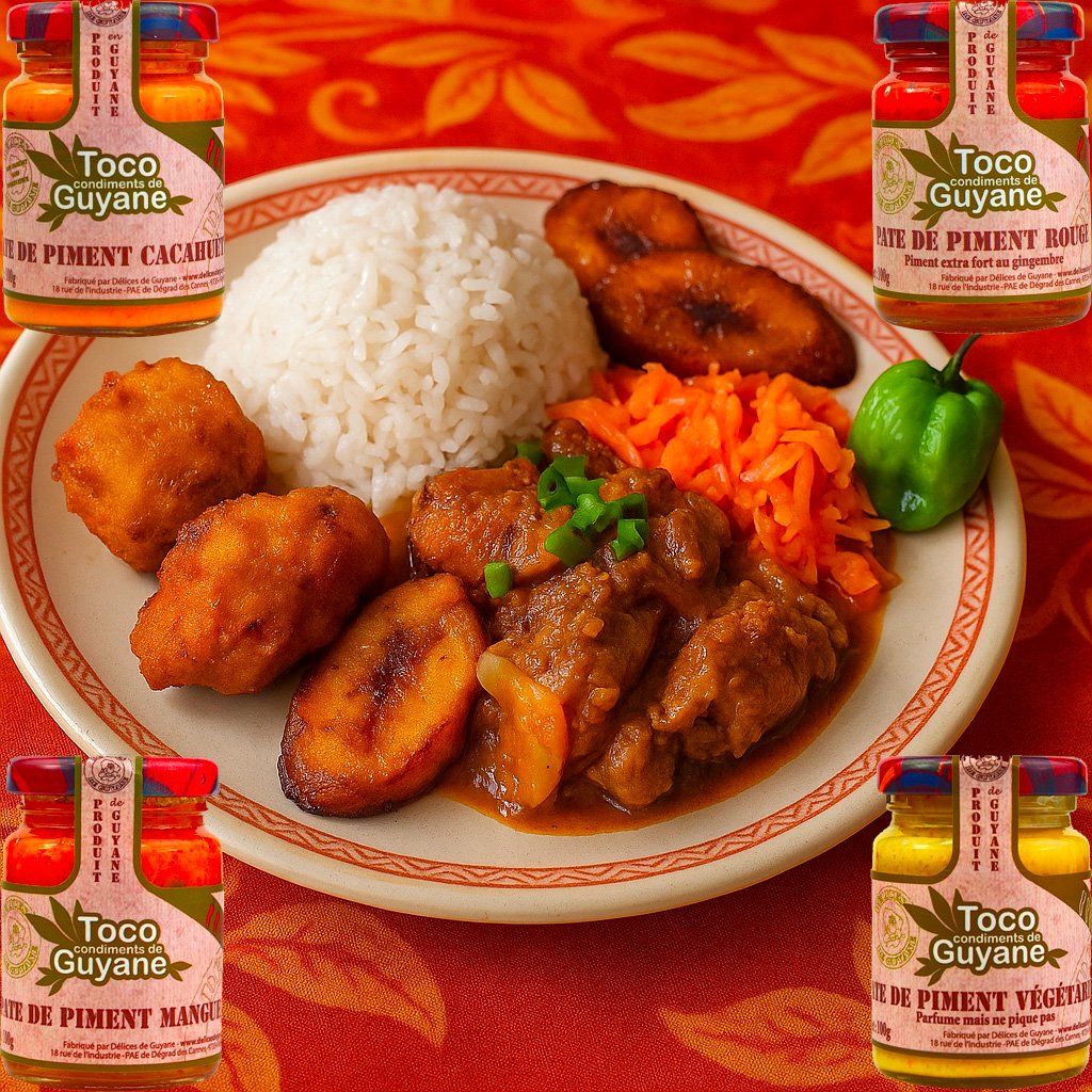 Toco Guyane typical dish